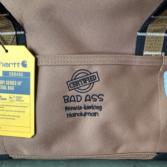 BNWT CARHARTT HEAVYWEIGHT TOOL BAG - Picture 2 of 7